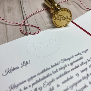 Névre szóló levél a Mikulástól /Télapótól! - karácsony - mikulás - mikulás ajándékok - Meska.hu