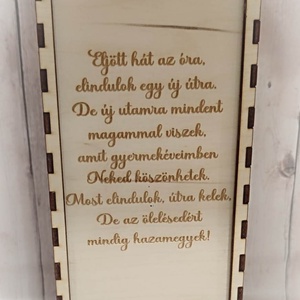 Szülőköszöntő bortartó - esküvő - emlék & ajándék - szülőköszöntő ajándék - Meska.hu