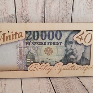 Pénzátadó, Esküvő, Emlék & Ajándék, Nászajándék, Esküvői pénzátadó doboz, Famegmunkálás, Gravírozás, pirográfia, MESKA