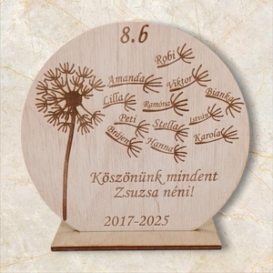 Pedagógus napra, ballagásra, Otthon & Életmód, Dekoráció, Dísztárgy, Famegmunkálás, Gravírozás, pirográfia, MESKA