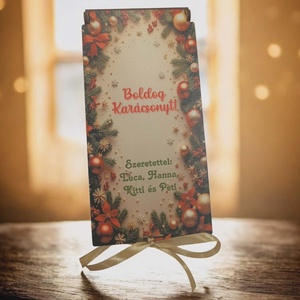 Pénzátadó box, Otthon & Életmód, Papír, írószer, Ajándékozás kellékei, Pénzátadó doboz, Decoupage, transzfer és szalvétatechnika, Famegmunkálás, MESKA