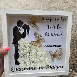 Esküvői box - otthon & életmód - dekoráció - kép & falikép - 3d képek - Meska.hu