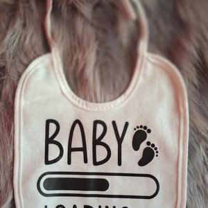 Egyedi  baba előke vízhatlan hátulsó résszel - Meska.hu