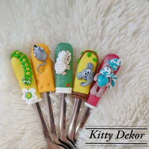 Állatmintás kanalak - Meska.hu