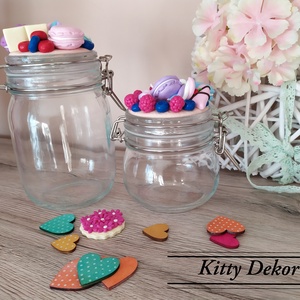 Tároló bödön, Otthon & Életmód, Konyhafelszerelés, tálalás, Konyhai tárolás, Tea & Kávé tárolás, Gyurma, MESKA