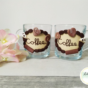 Kávés csésze, Otthon & Életmód, Konyhafelszerelés, tálalás, Tálalás, Teás- és kávés pohár, készlet, Gyurma, MESKA