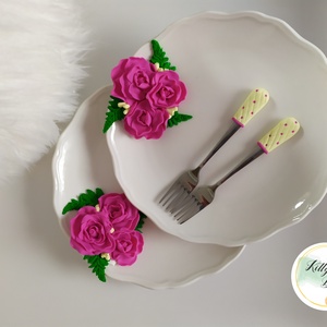 Nász ajándék , Otthon & Életmód, Konyhafelszerelés, tálalás, Tálalás, Tányér & Étkészlet, Gyurma, MESKA