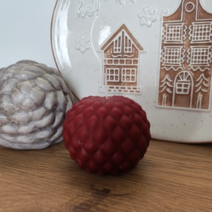 Burgundi Buborék, Otthon & Életmód, Gyertya, illat, aroma, Gyertya, Gyertya-, mécseskészítés, MESKA