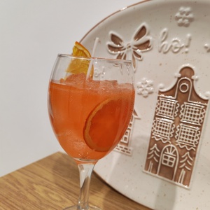 Aperol gyertya - kellékek & szerszámok - dekorációs kellékek - dekorációs gyertya - Meska.hu