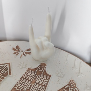 Metálvilla gyertya - otthon & életmód - gyertya, illat, aroma - gyertya - Meska.hu