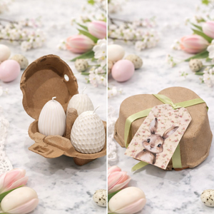 Szívbe zárt tojáskák, Ünnepi díszek, dekorációk, Húsvéti díszek és dekorációk, Húsvéti gyertya, Gyertya-, mécseskészítés, MESKA