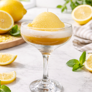 Martini citrom gyertya. , Otthon & Életmód, Gyertya, illat, aroma, Gyertya, , MESKA