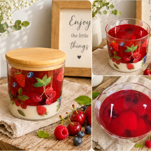 Erdei Gyümölcsös Álom, Otthon & Életmód, Gyertya, illat, aroma, Gyertya, Gyertya-, mécseskészítés, MESKA