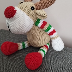Rudolf, a rénszarvas - Meska.hu