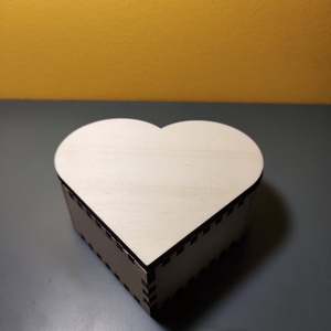 Szív alakú doboz - ékszer - ékszertartó - ékszerdoboz - Meska.hu