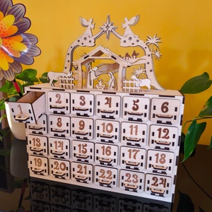 Adventi Naptár (Betlehemes) - játék & sport - keresztelőajándékok - Meska.hu