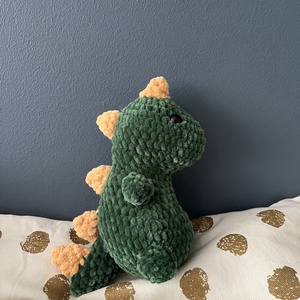 Horgolt dínó - Meska.hu