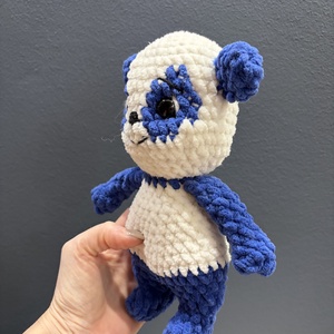 Horgolt panda - játék & sport - plüssállat & játékfigura - más figura - Meska.hu