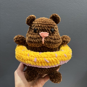 Horgolt hörcsög - játék & sport - plüssállat & játékfigura - más figura - Meska.hu