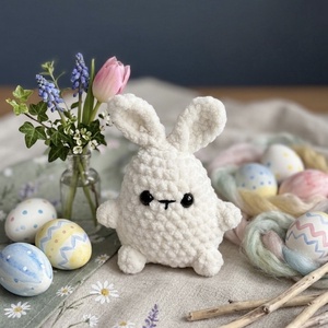 Horgolt húsvéti nyuszi - Meska.hu