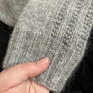 Kézzel kötött gyapjú zokni  kecskepehely és birkagyapjú  Méret: 42-43 - ruha & divat - cipő & papucs - zokni - Meska.hu