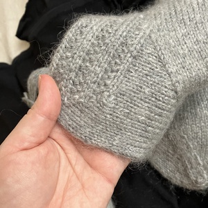 Kézzel kötött gyapjú zokni  kecskepehely és birkagyapjú  Méret: 42-43 - ruha & divat - cipő & papucs - zokni - Meska.hu