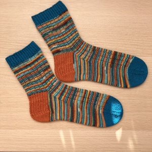 Vékony gyapjúzokni. Méret: 36�37, Ruha & Divat, Cipő & Papucs, Zokni, Horgolás, MESKA