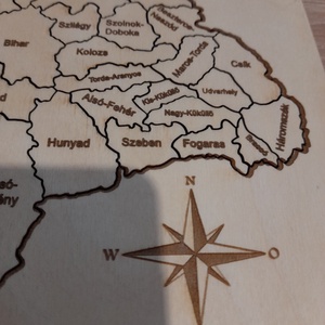 Nagy-Magyarország puzzle fából - játék & sport - puzzle - hagyományos puzzle - Meska.hu