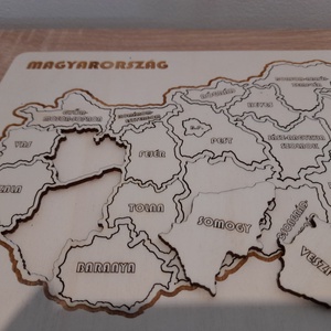 Fa Magyarország puzzle - játék & sport - puzzle - hagyományos puzzle - Meska.hu