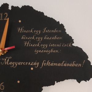 Nagy - Magyarország falióra - otthon & életmód - dekoráció - fali és függő dekoráció - falióra & óra - Meska.hu