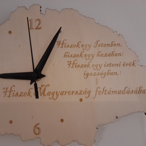 Nagy - Magyarország falióra - otthon & életmód - dekoráció - fali és függő dekoráció - falióra & óra - Meska.hu