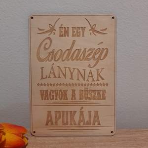Gravírozott tábla - otthon & életmód - dekoráció - kép & falikép - táblakép - Meska.hu