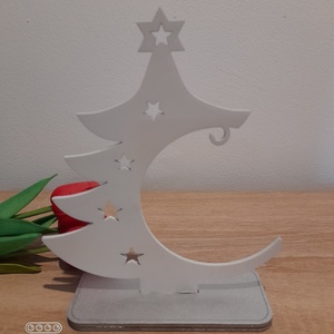 Karácsonyi asztaldísz - karácsony - adventi díszek - adventi asztaldísz - Meska.hu