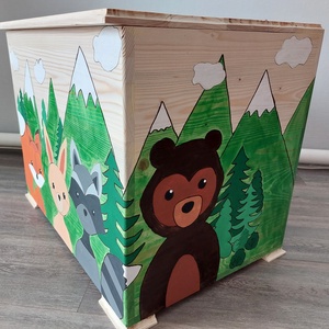 Játéktároló láda  - otthon & életmód - tárolás & rendszerezés - láda - Meska.hu