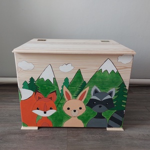 Játéktároló láda  - otthon & életmód - tárolás & rendszerezés - láda - Meska.hu