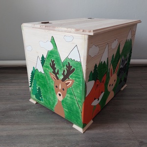 Játéktároló láda  - otthon & életmód - tárolás & rendszerezés - láda - Meska.hu