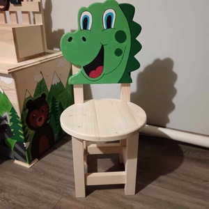 Dinó mintás kisszék - otthon & életmód - babaszoba, gyerekszoba - babaszoba, gyerekszoba - Meska.hu
