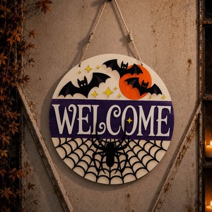 Halloweeni ajtódísz, többféle dizájn - otthon & életmód - dekoráció - halloween - halloweeni ajtódíszek és ablakdíszek - Meska.hu