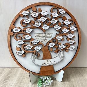 Ballagás Pedagógusoknak  Óvó néniknek Ballagási Ajándékfa Nevekkel Gravírozva Nagy :40 cm - otthon & életmód - dekoráció - kép & falikép - táblakép - Meska.hu