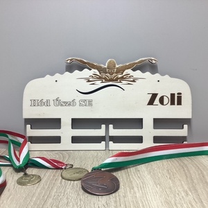 Éremtartó úszás - otthon & életmód - dekoráció - fali és függő dekoráció - éremtartó - Meska.hu