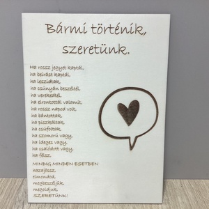 Gyerkőcnek motivációs-pozitív energia tábla, Otthon & Életmód, Babaszoba, gyerekszoba, Gyerek névtábla, Fotó, grafika, rajz, illusztráció, Gravírozás, pirográfia, MESKA