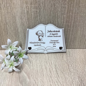 Ballagási ajándék könyv alakú Tanároknak,Óvónéniknek!! - otthon & életmód - dekoráció - Meska.hu