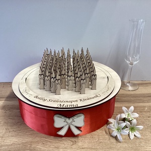 örök TORTA doboz, Esküvő, Emlék & Ajándék, Doboz, Gravírozás, pirográfia, Famegmunkálás, MESKA