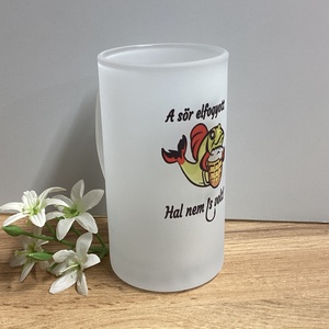 Horgászoknak ajándék   - otthon & életmód - konyhafelszerelés, tálalás - tálalás - sörös pohár és korsó - Meska.hu