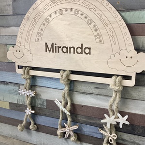 Hajcsattartó (nagy méretű) - ékszer - ékszertartó - fali ékszertartó - Meska.hu