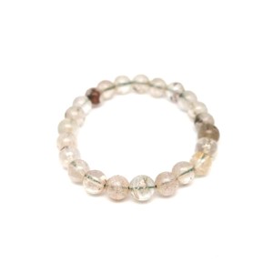 Tibeti kvarc golyó karkötő 9-10mm, Ékszer, Karkötő, Ásványkarkötő, , MESKA