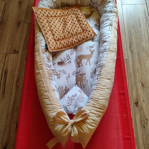 Babaszett  - otthon & életmód - babaszoba, gyerekszoba - szett kiságyba - Meska.hu