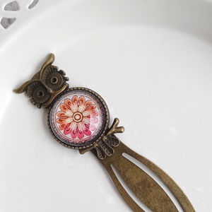 Könyvjelző, mandala - könyv & zene - könyvjelző - Meska.hu