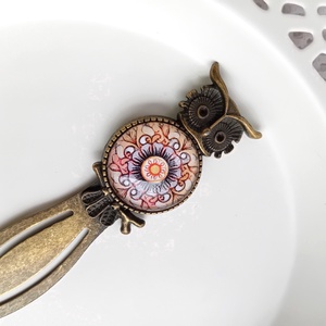 Könyvjelző, mandala - könyv & zene - könyvjelző - Meska.hu