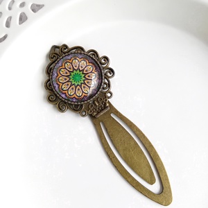 Könyvjelző, mandala, Könyv & Zene, Könyvjelző, Ékszerkészítés, MESKA